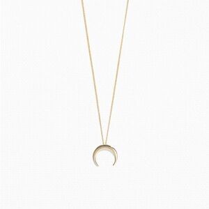 & Other Stories Crescent Necklace